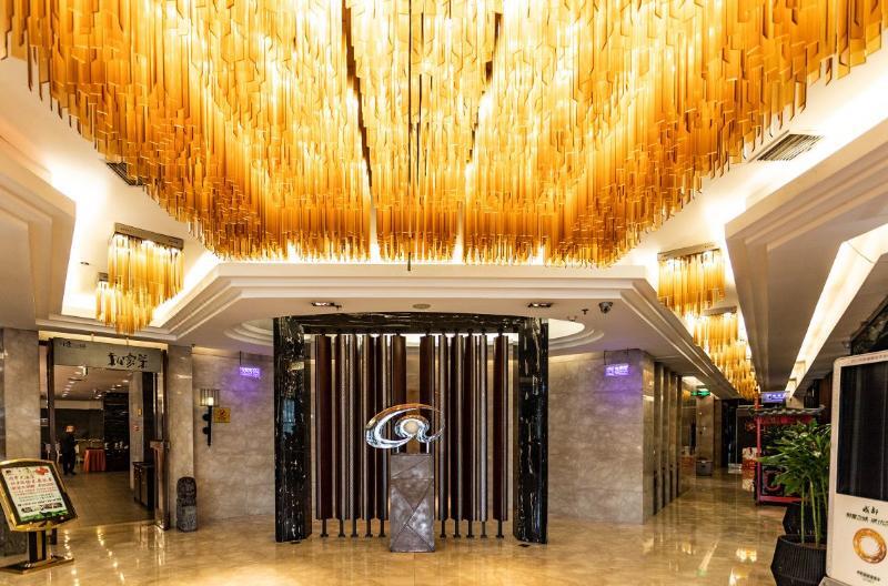 Langzhong Grand Hotel Shahepu Exterior foto