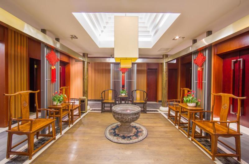 Langzhong Grand Hotel Shahepu Exterior foto